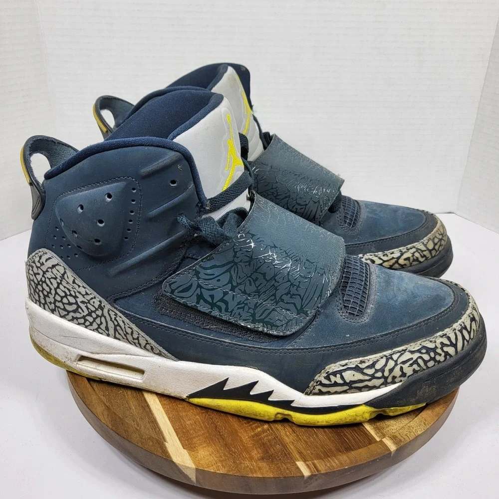 Jordan Son of‎ Mars Mens 11.5 Midnight Navy Good Elephant Print 512245-405